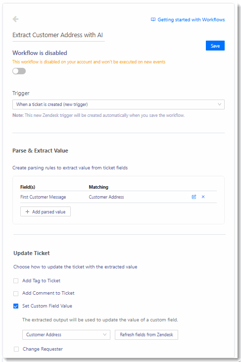 060 Example Workflow with AI Completed for Customer Address.gif