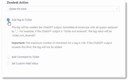 028 Example Categorize Zendesk Action Add Tag.gif