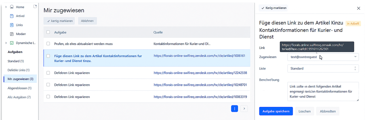 256 Tasks Lists Opening a Link Task.gif